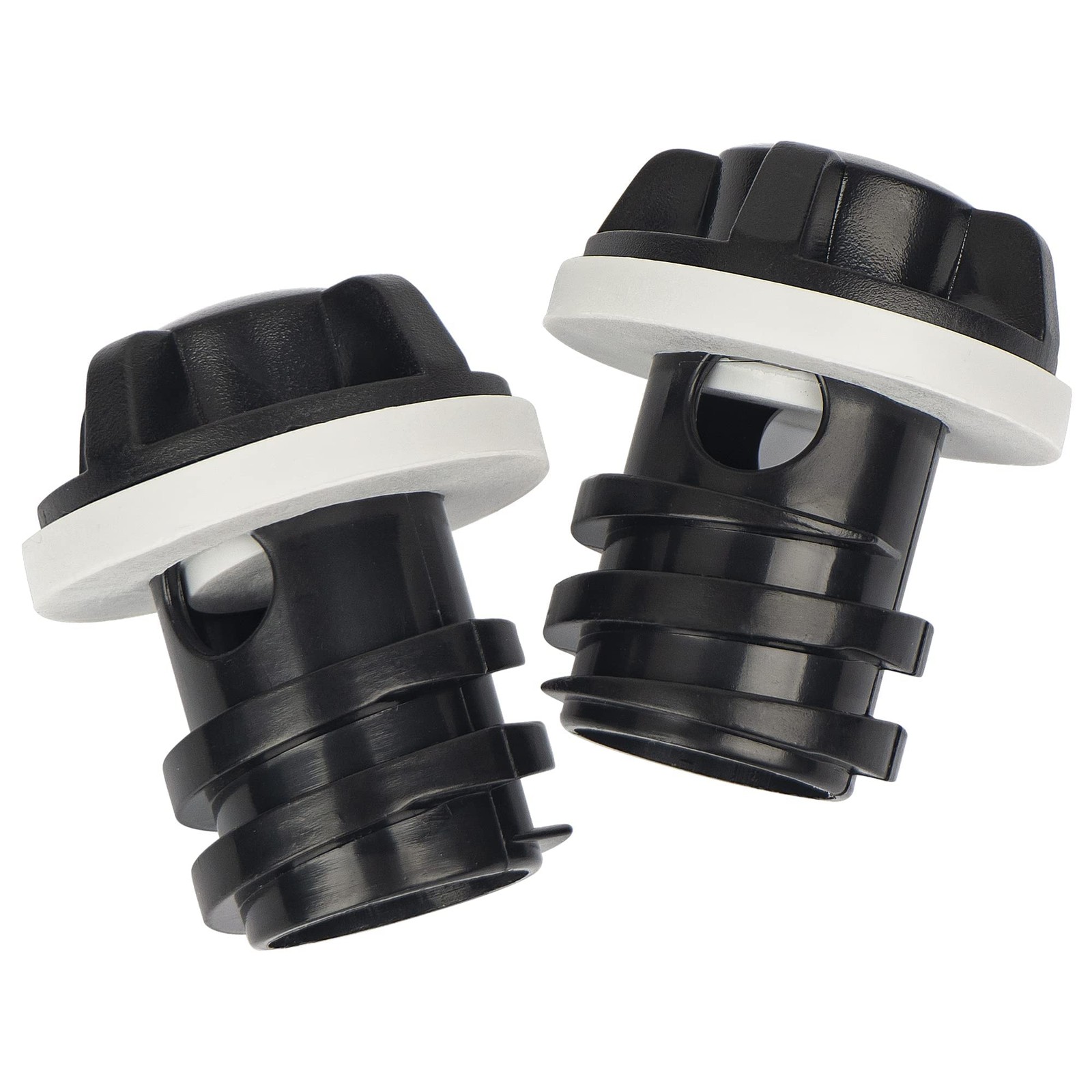 Cooler Drain Plug, 2 Pack Replacement, Compatible with Yeti Medium, Black 