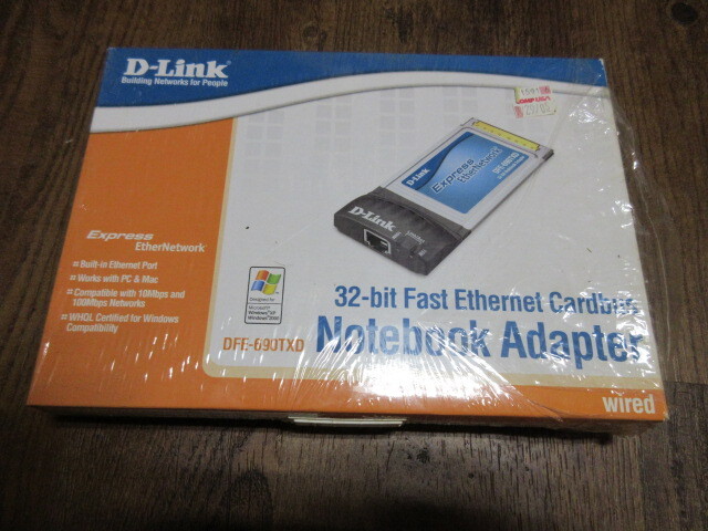 DLink DFE-690TXD 32 Bit Fast Ethernet Cardbus Adapter