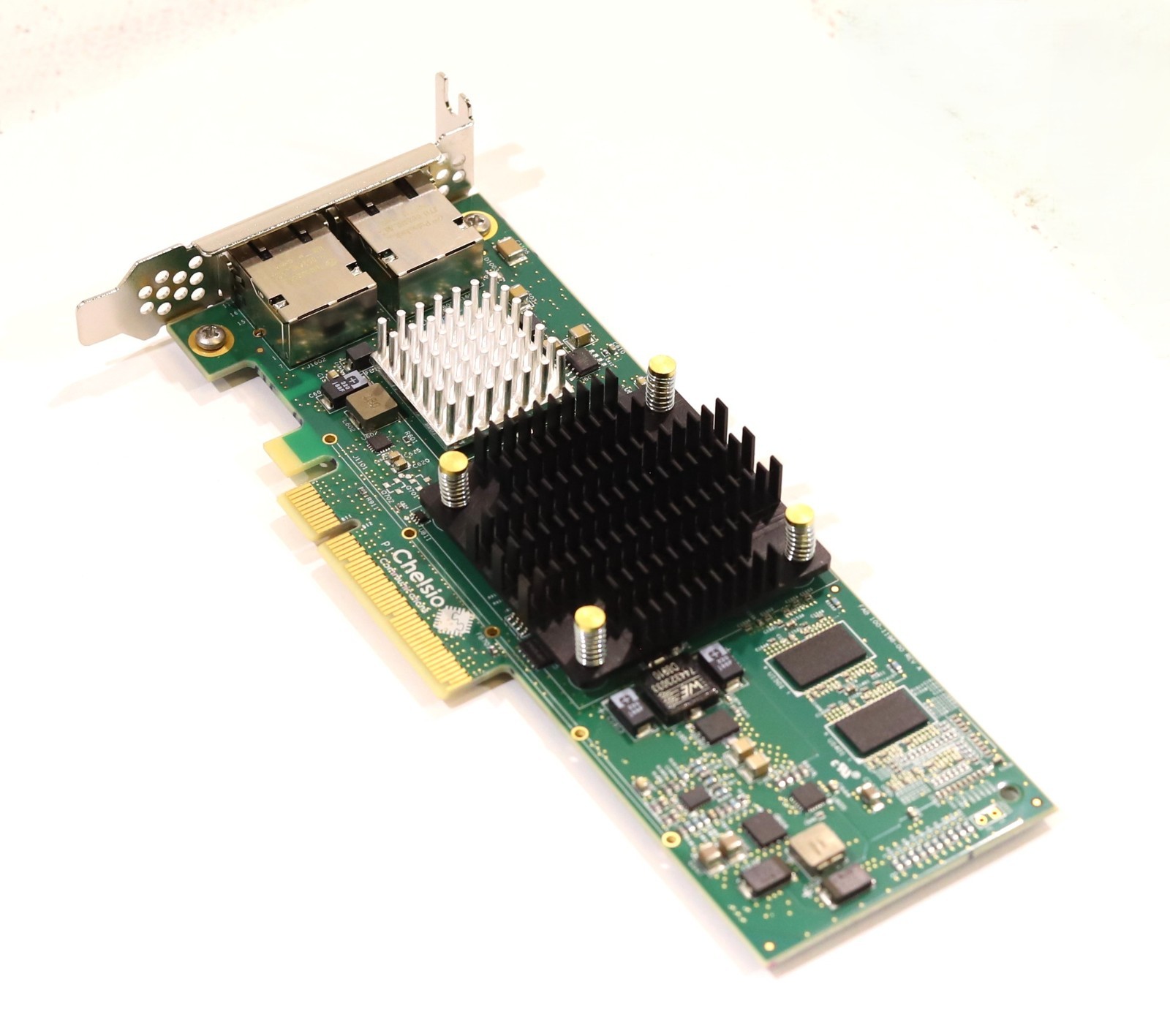 Chelsio Communications Dual-Port 10GbE PCIe X8 Network Card P/N: 110-1198-50