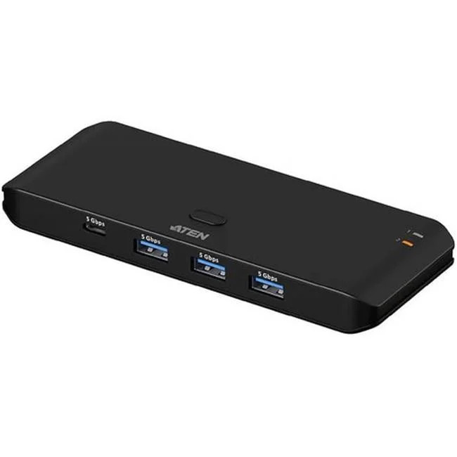 Aten US5324 Essentials 2x4 USB 3.2 Gen 1 Sharing Switch - Host Type A-C