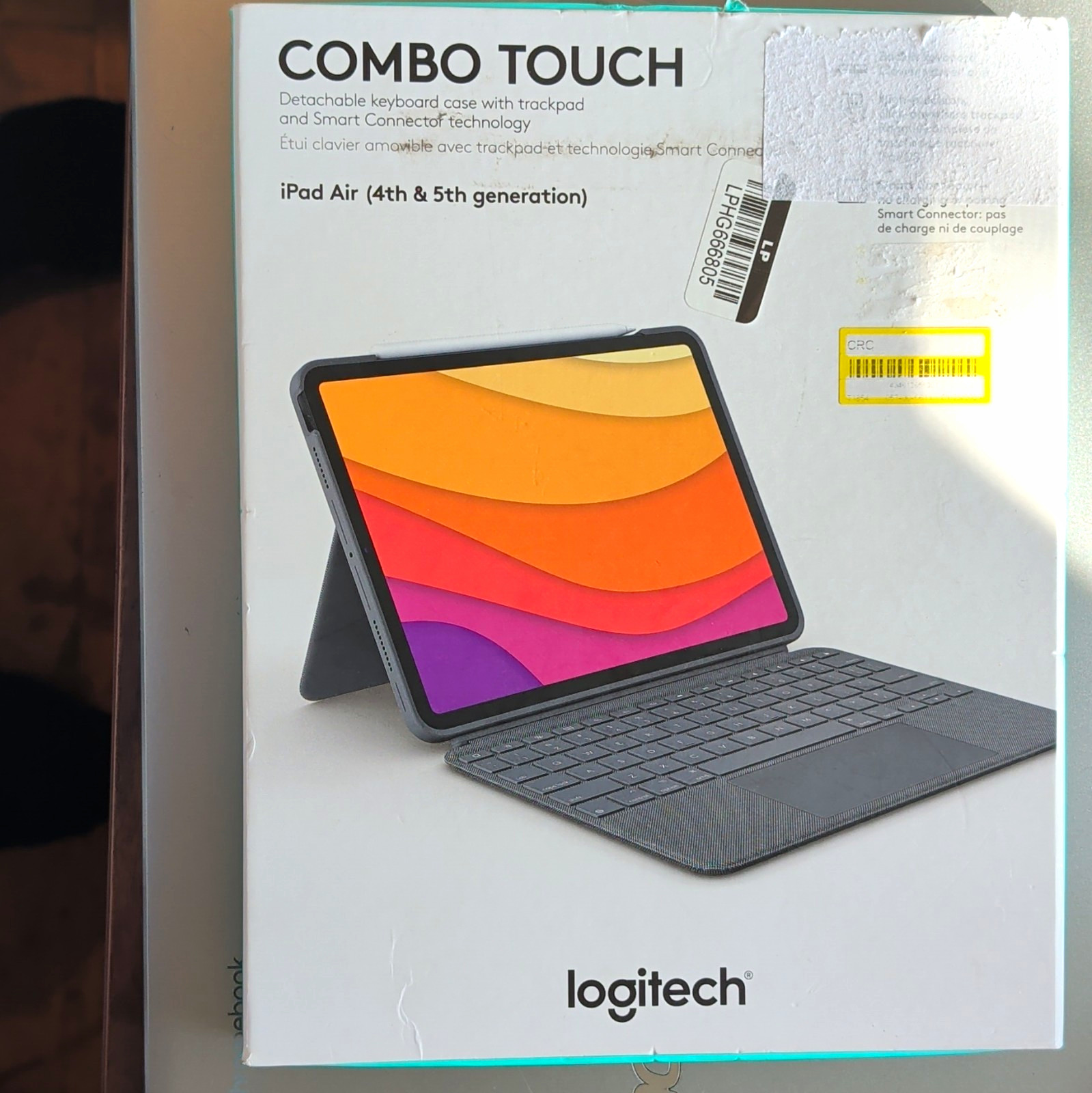 Logitech Combo Touch Keyboard Folio Gray for iPad Air 4th/5th Gen 10.9"