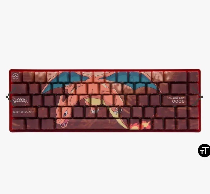Pokemon x High Ground HG Base 65 Keyboard - Charizard - LIMITED - SOLD OUT -