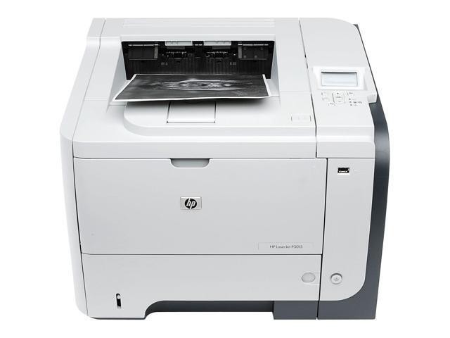 HP LaserJet P3015n Enterprise Monochrome Laser Printer USB Ethernet Network AJ