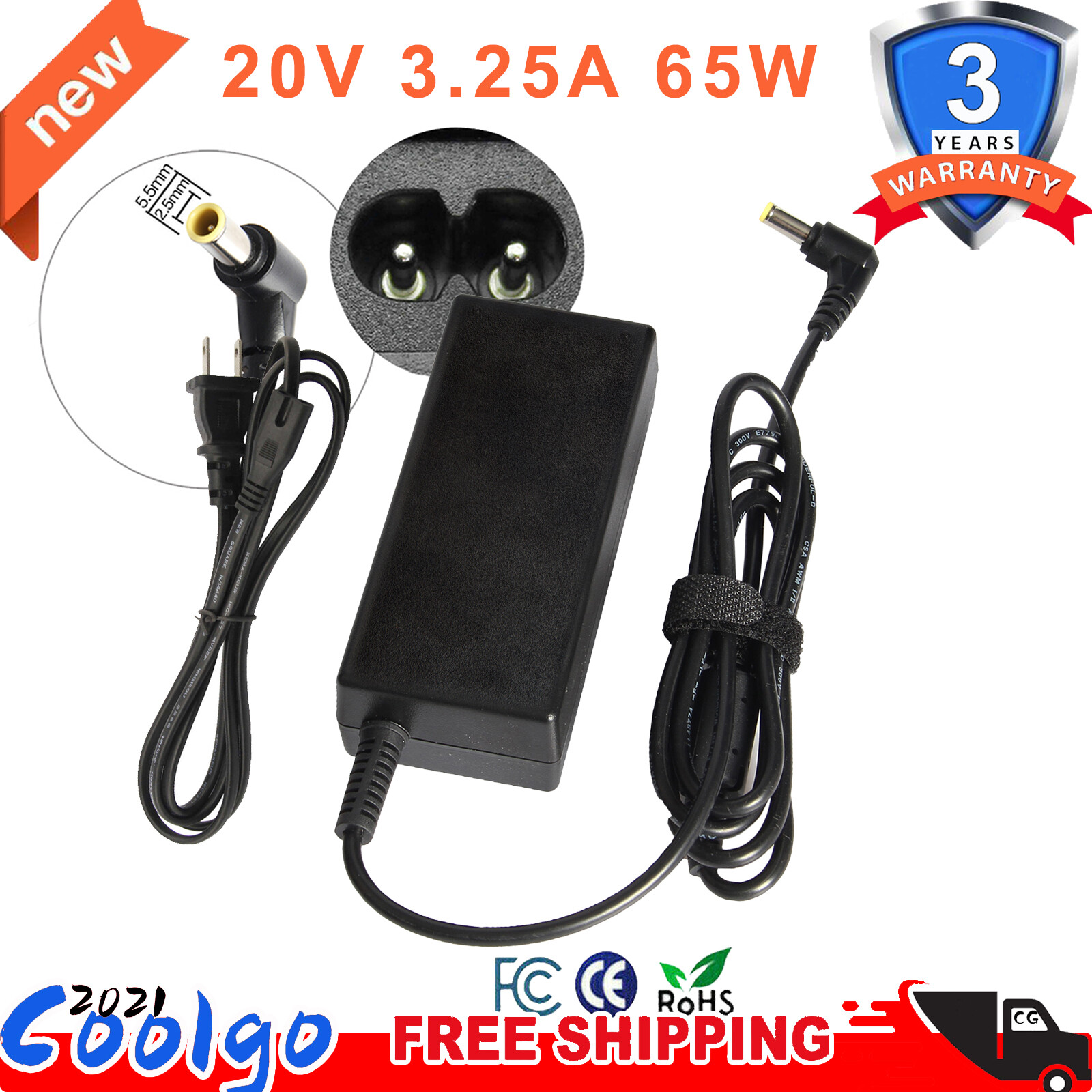 AC Adapter Charger Power Supply For Lenovo ThinkCentre M92 M92p Tiny Series 