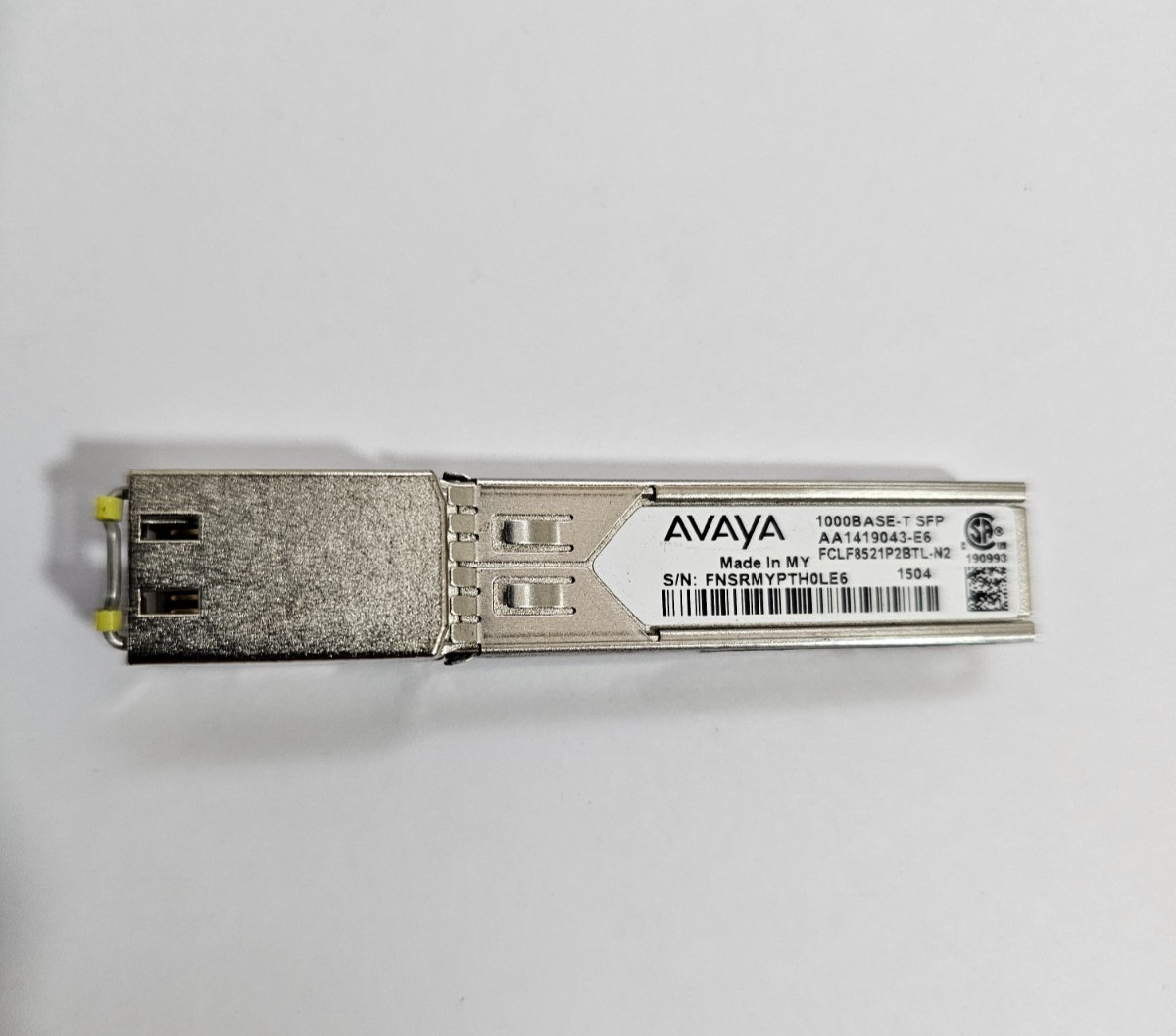 Avaya AA1419043-E6 1000BASE-T SFP 100m Copper Cat5e