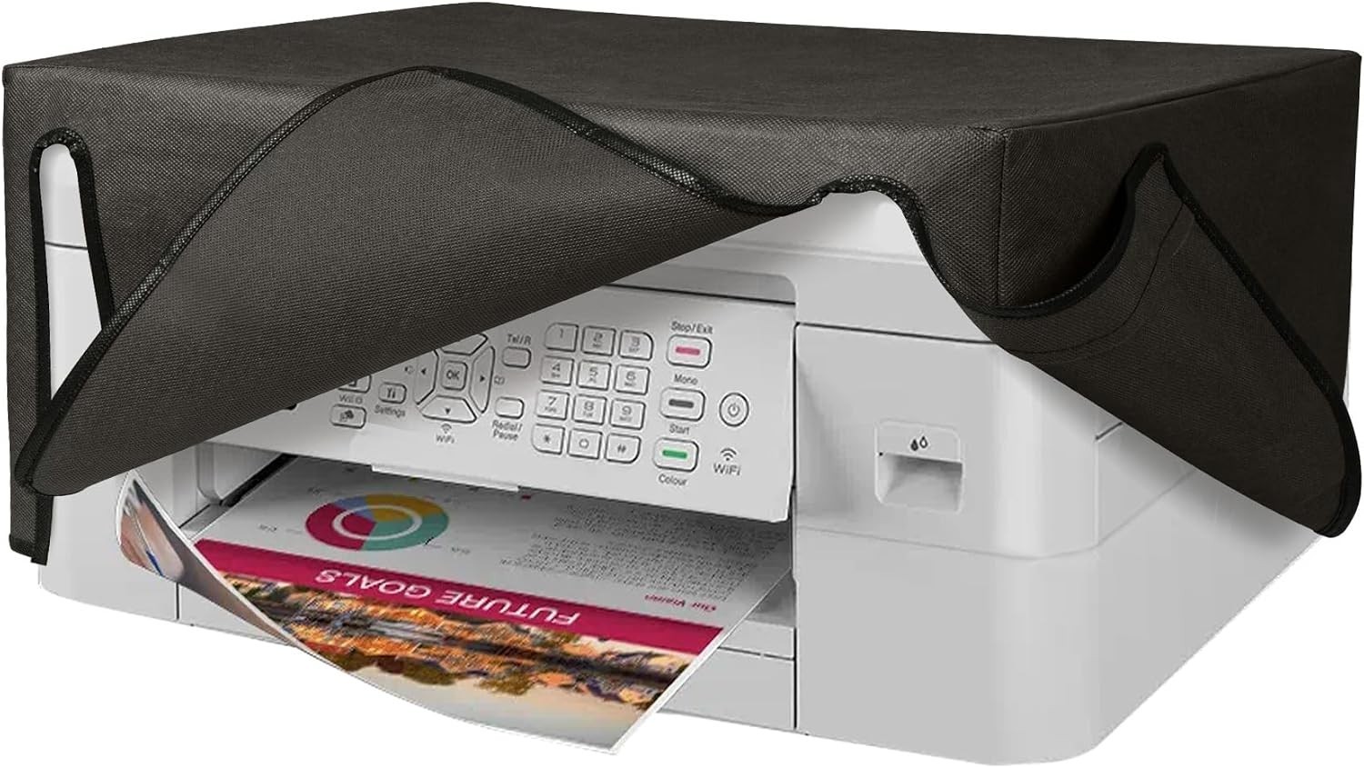 Dust Cover Compatible with Brother MFC-J1010DW - Printer dark grey