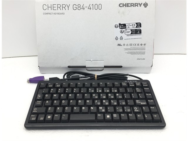 Cherry G84-4100 Wired Mechanical Keyboard USB & PS/2 Compact G84-4100LCMUS-2