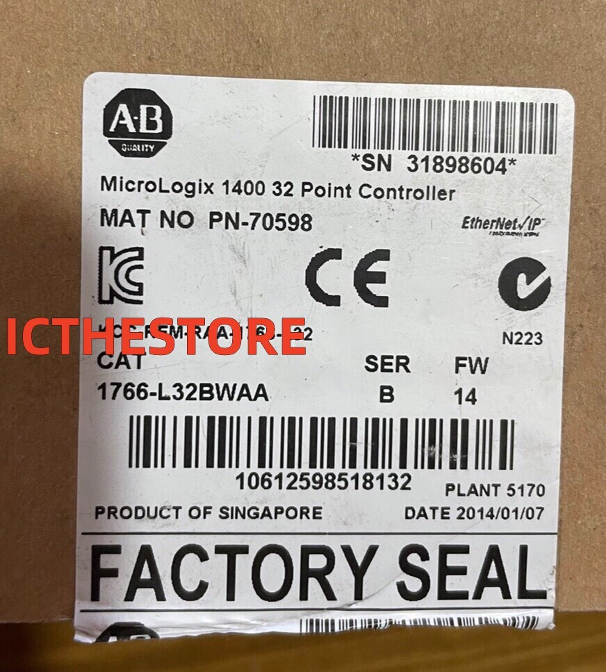1PC NEW 1766-L32BWAA SER:B SHIPPING DHL or Fedex