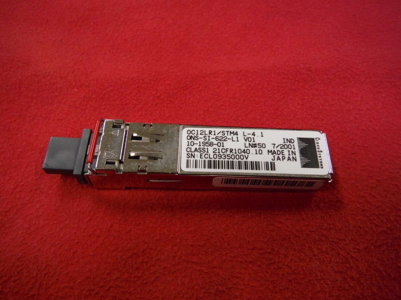 GENUINE CISCO ONS-SI-622-L1 Transceiver Module -   Made in Japan