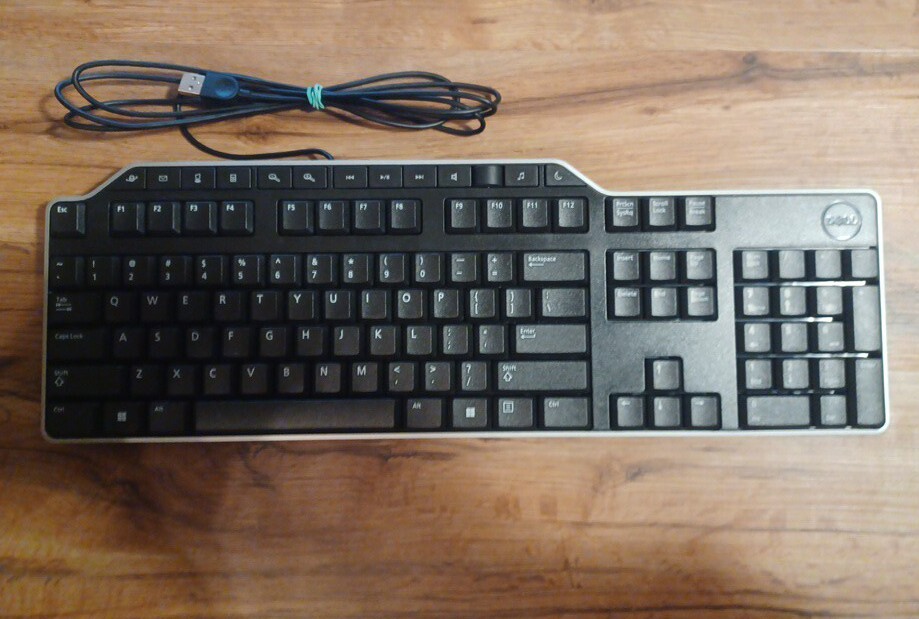 Dell KB522 Business Multimedia 07VHY1 USB Wired Keyboard Tested