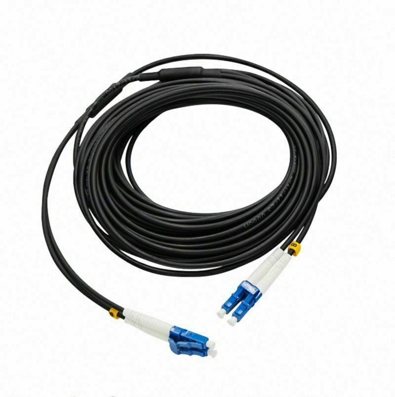 250M LC-LC SM 9/125 Armored Fiber Patch Cable Outdoor Underground Conduit Use-98