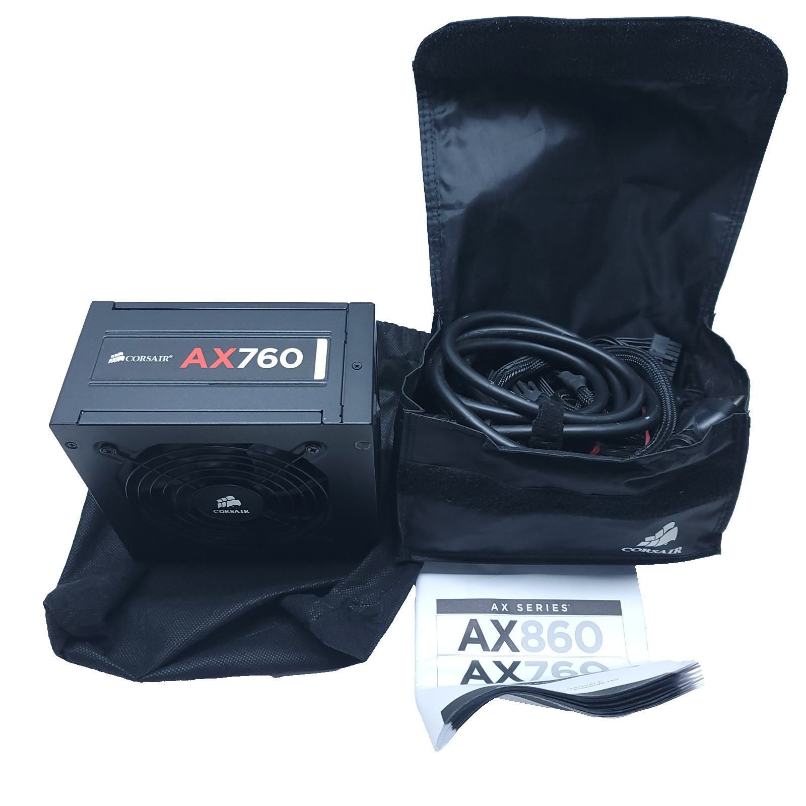 Corsair AX760 750W ATX 80+ Plus Platinum Fully Modular Power Supply