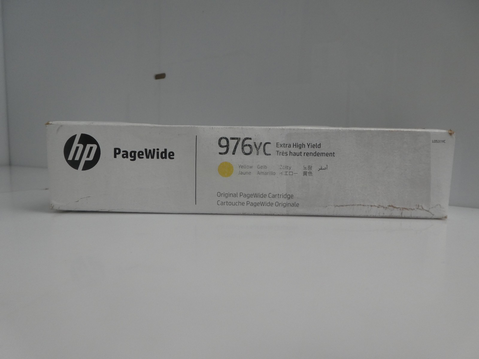 HP PageWide 976YC Extra High Yield Yellow Ink Cartridge Genuine