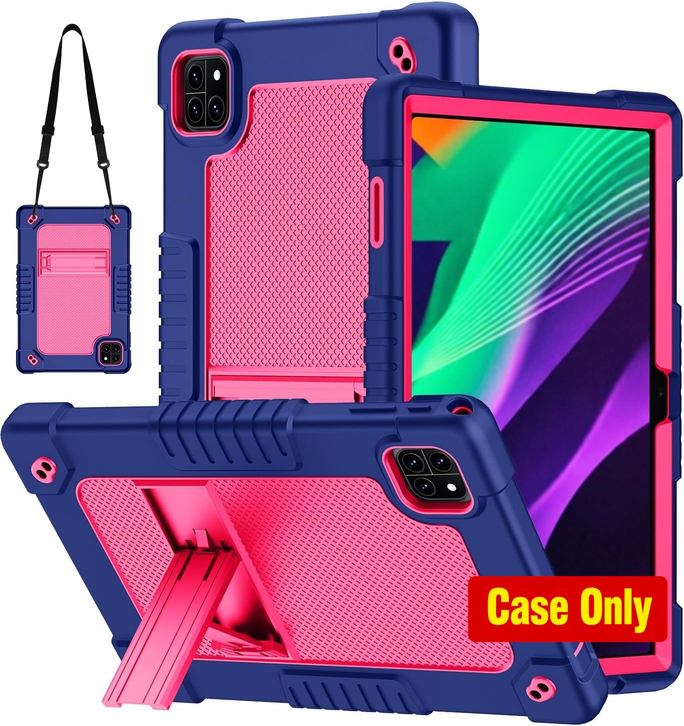 Case for Callsky-Tab Cpad 10 Tablet, Hybrid Shockproof Cover with Kickstand
