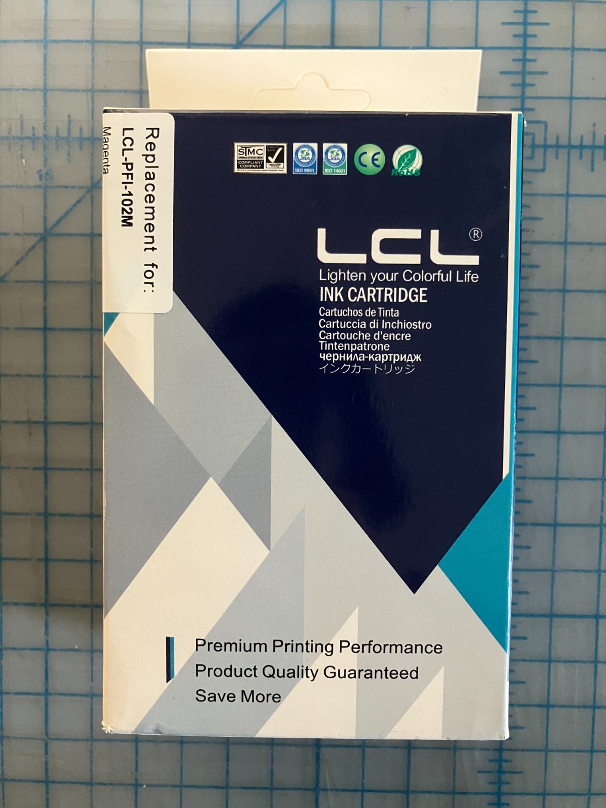 GENUINE LCL 130ml Ink Cartridges Canon PFI-102 M  Magenta