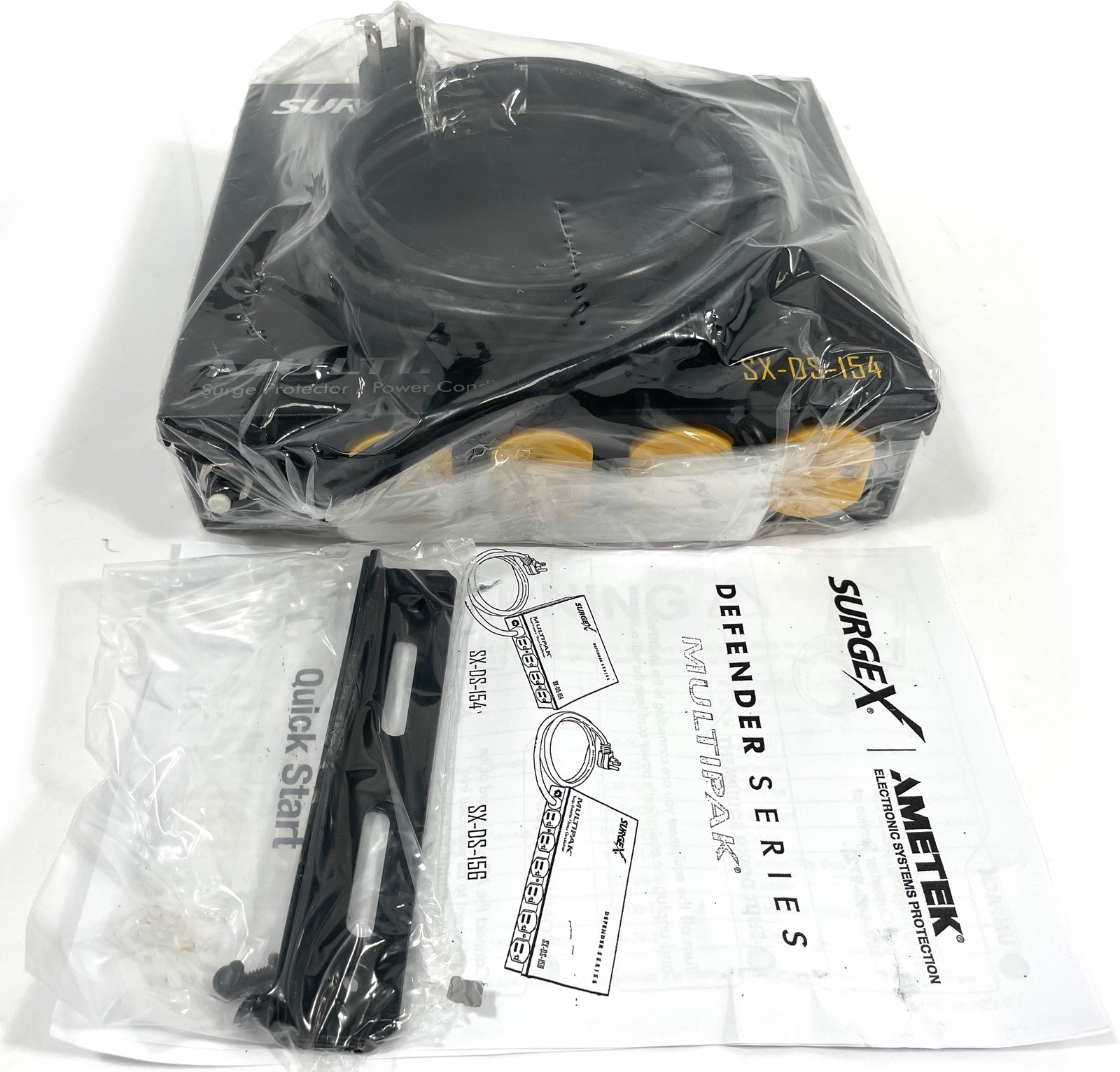 Open Box SurgeX Multipak SX-DS-154 Surge Protector & Power Conditioner