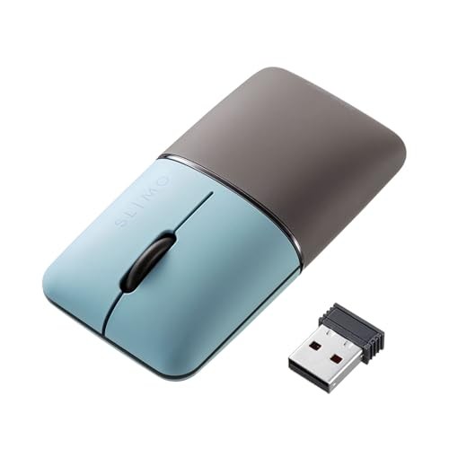 Sanwa Supply Mobile Mouse Bluetooth/Wireless SLIMO Series MA-WBBS310BL