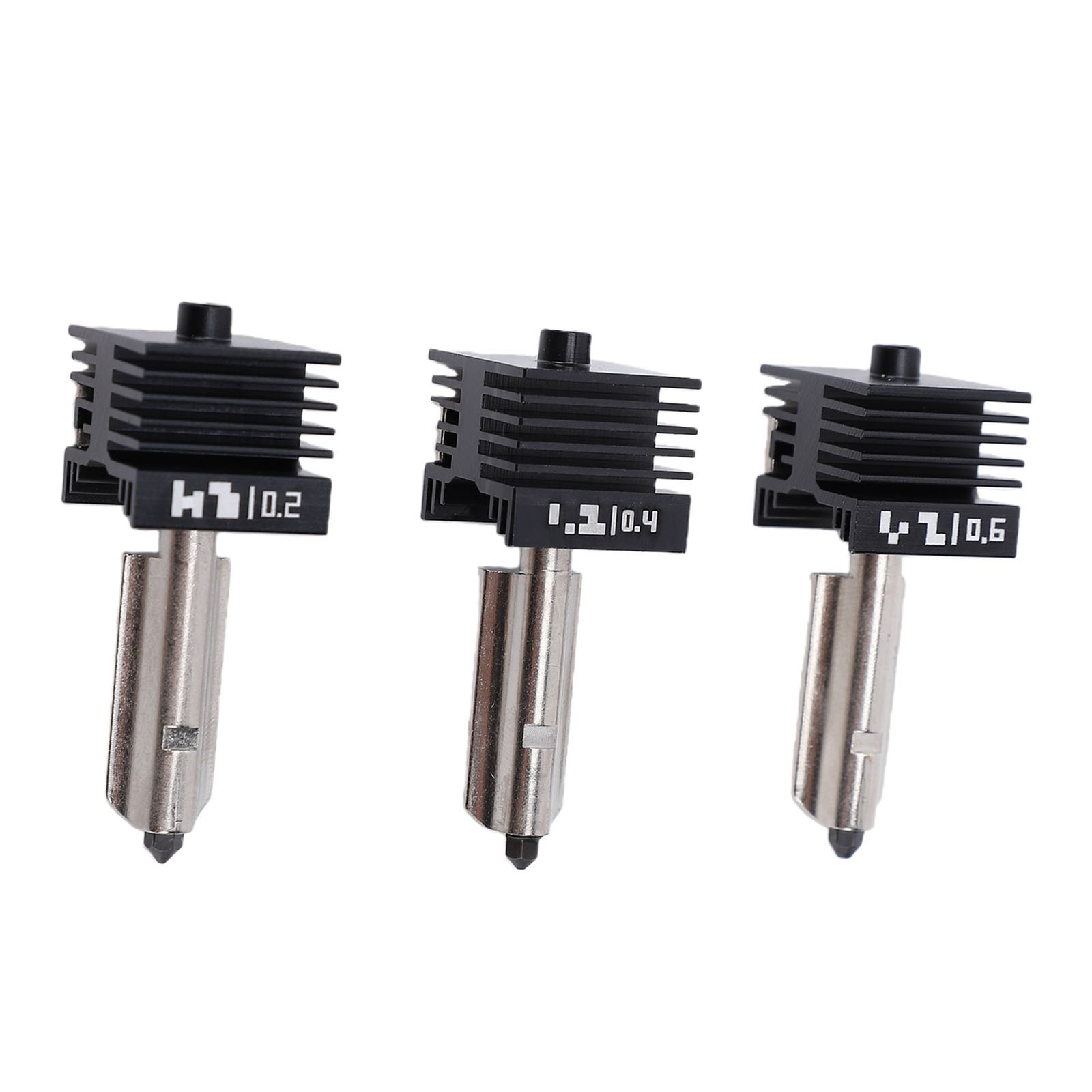3 Pcs Hotend Kit Replacement For Lab X2D P2S H2D H2S 3D Printer 0.2mm GGTS