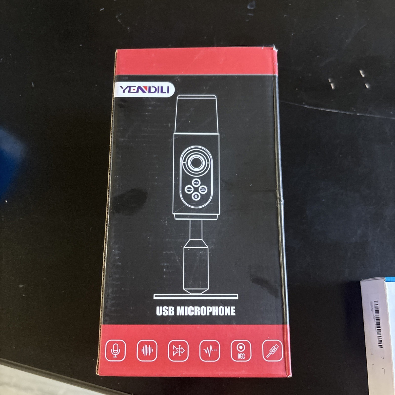 USB Computer Microphone for PC, Laptop & Gaming – Plug & Play Studio Mic 