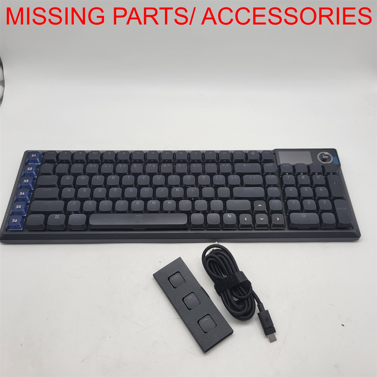 Corsair Vanguard AIR 99 Wireless RGB Gaming Keyboard, QWERTY – Black *READ*