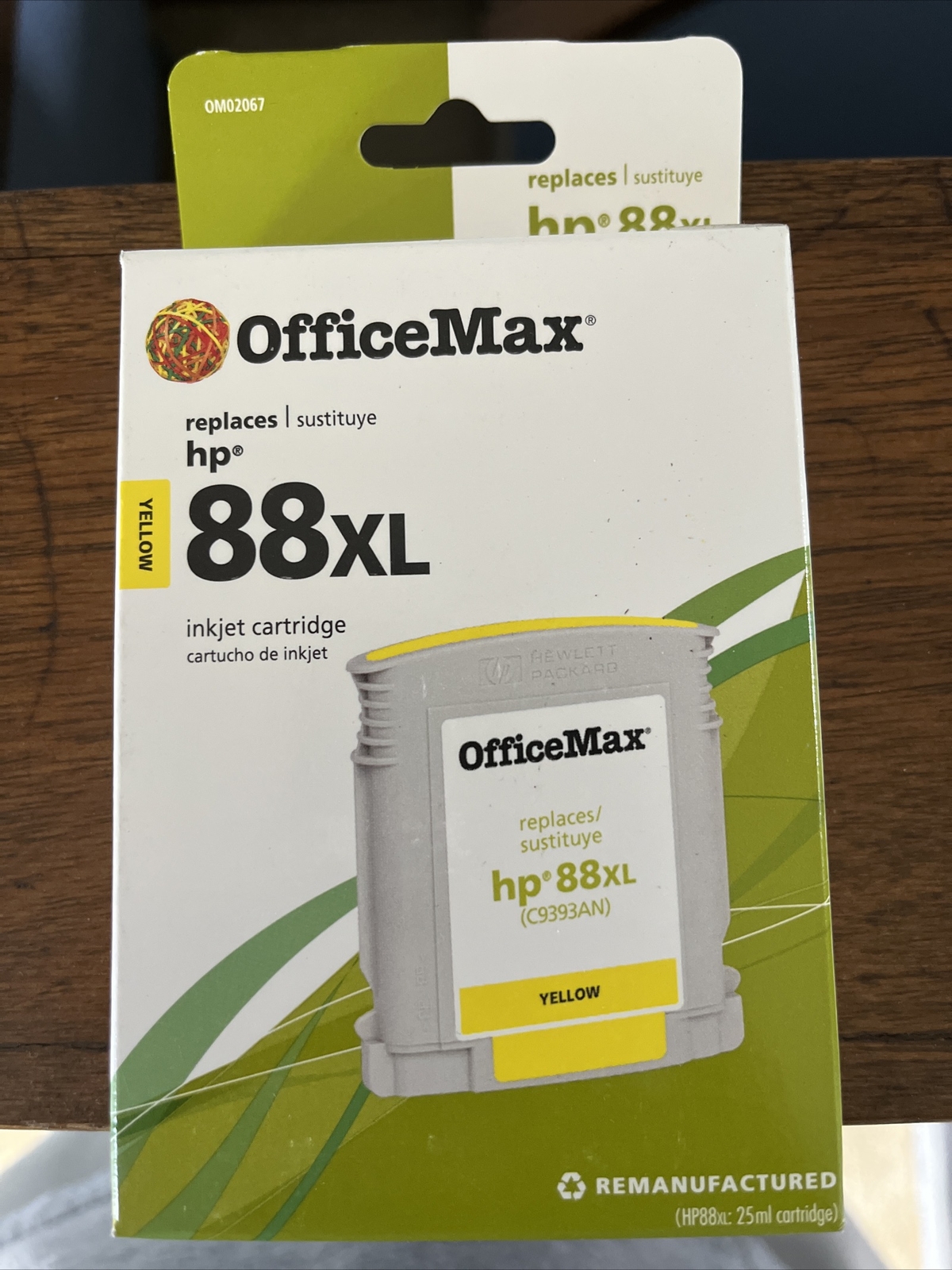 OfficeMax Replacement for HP 88 XL Inkjet Cartridge - Yellow (C9393AN)
