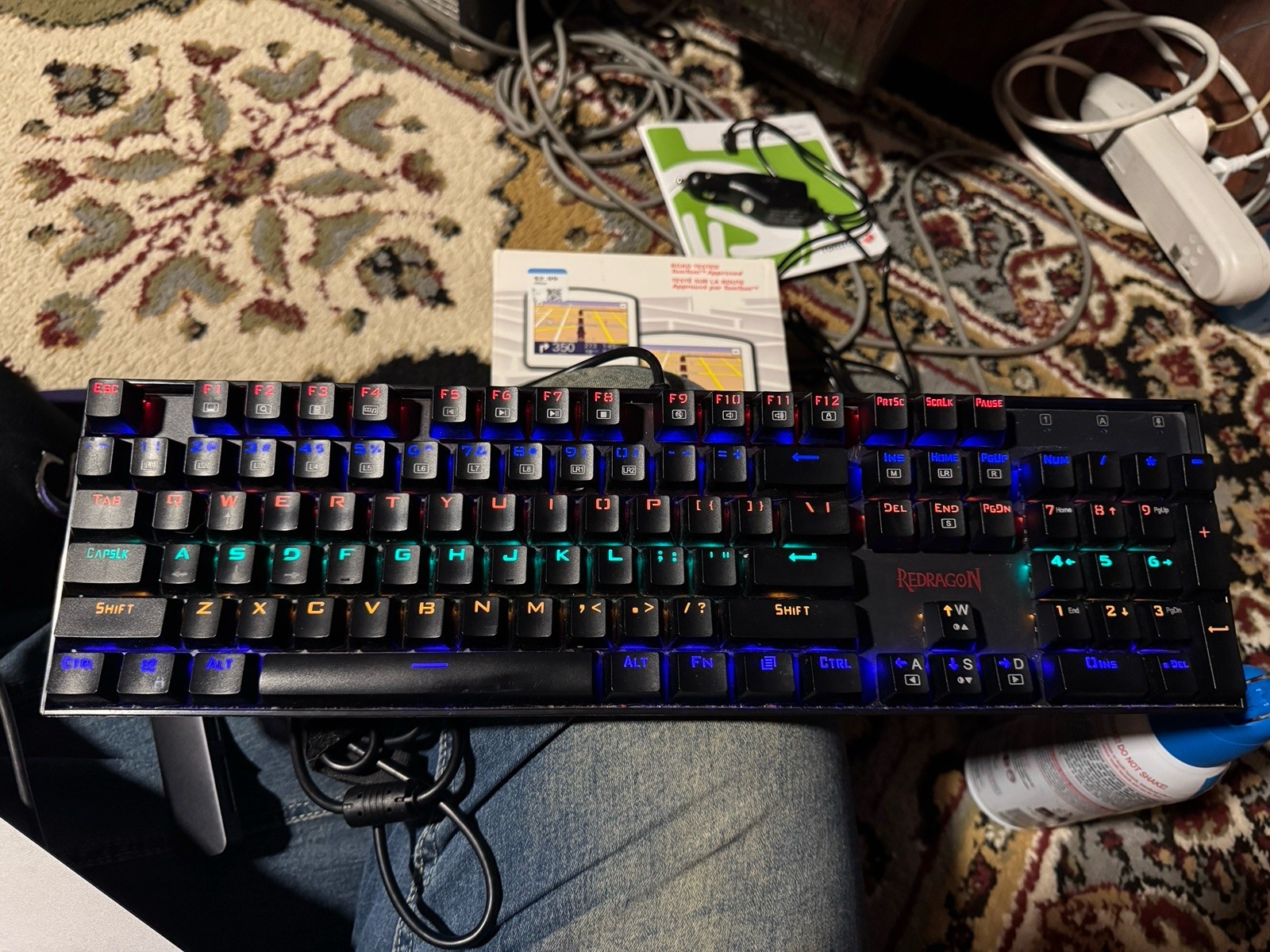 Redragon Vara - Wired USB Mechanical RGB Backlit Gaming Keyboard - K551-KR