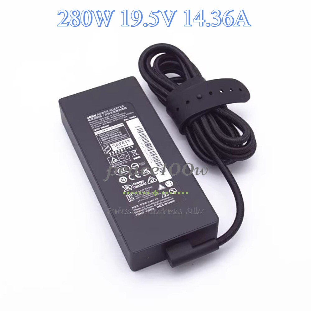 Original 19.5V 14.36A 280W Power Adapter Razer Blade RC30-042302 Charger