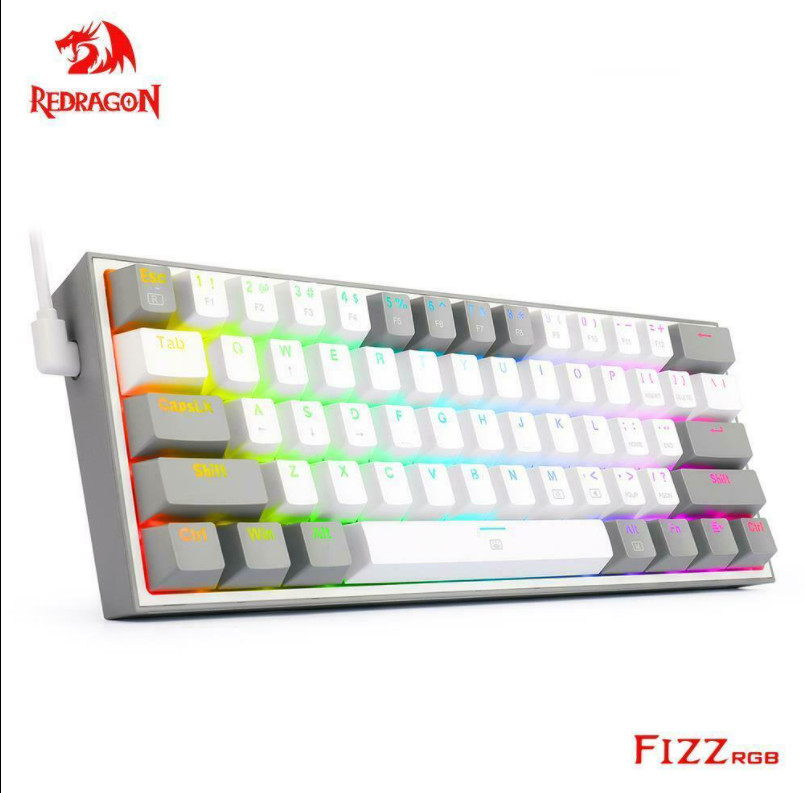 REDRAGON Fizz K617 RGB USB Mini Mechanical Gaming Keyboard Red Switch