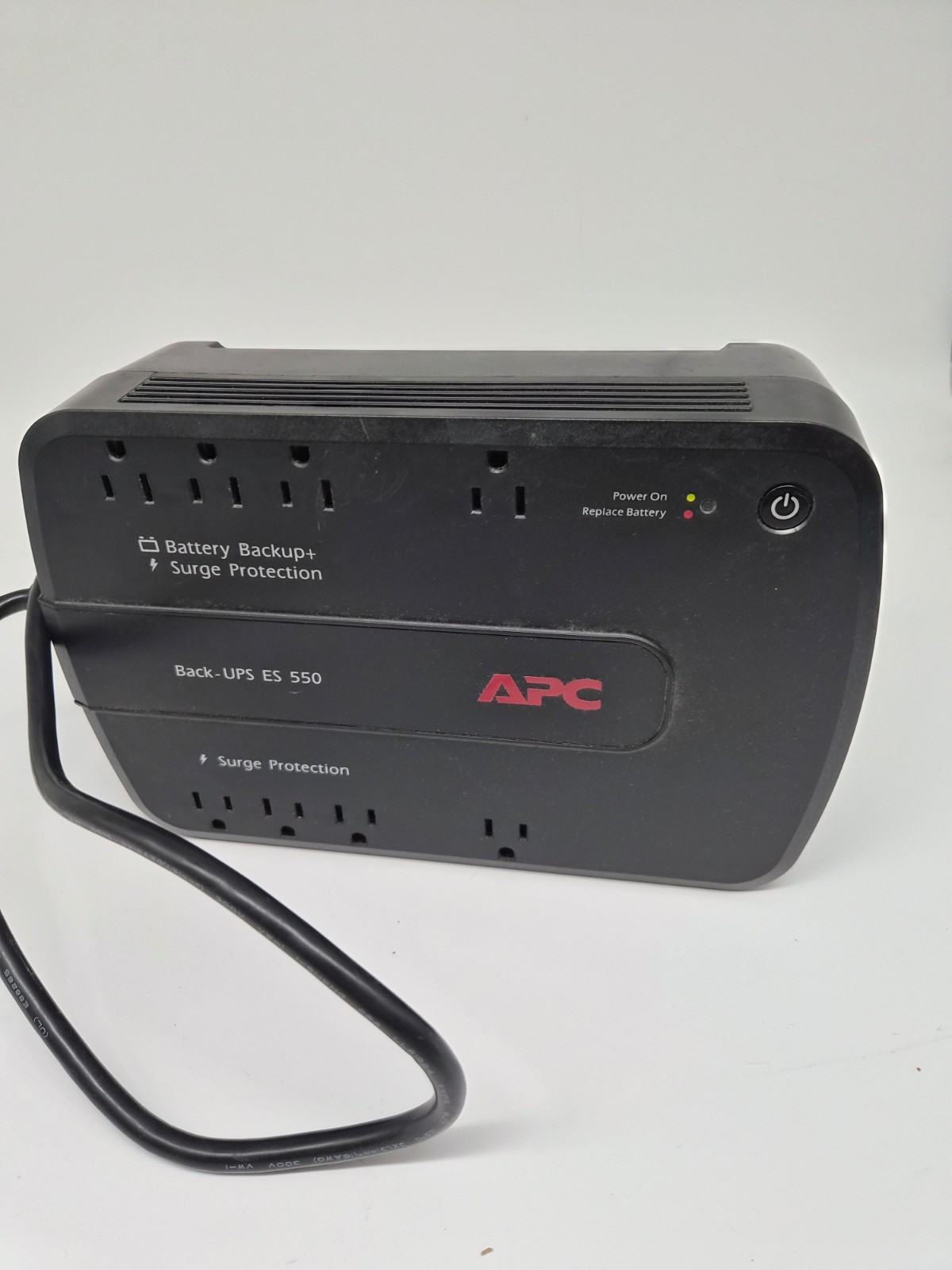 APC BE550G Back-UPS ES 550 8 Outlets Uninterruptible Power Supply, No Battery