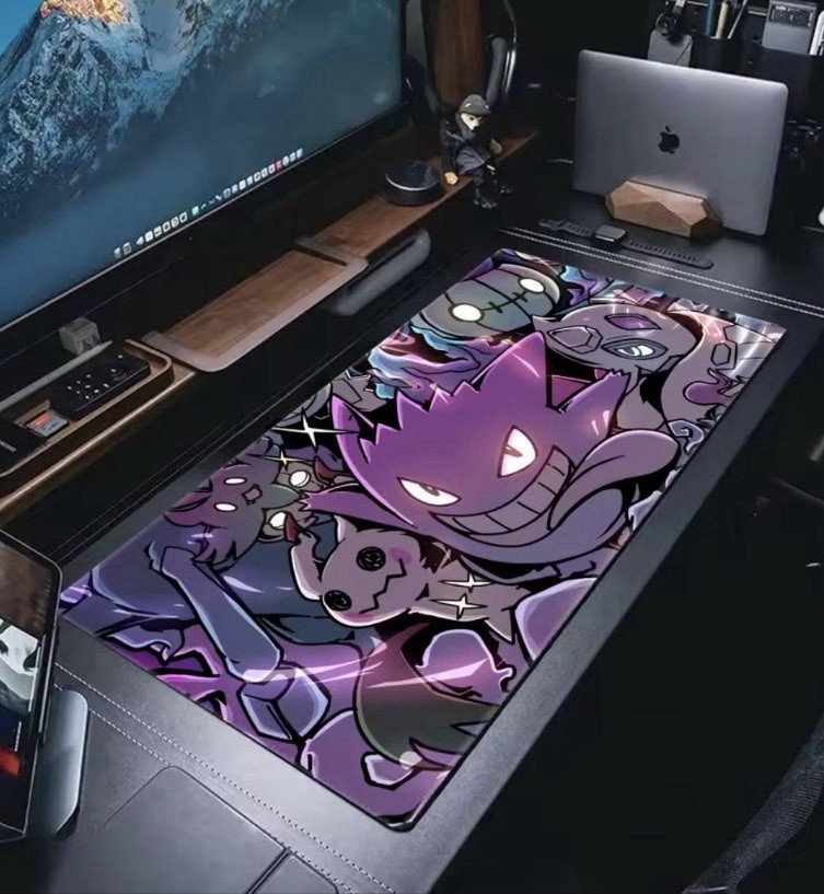 P-Pokemon-Gengar Grande Mousepad Large Gaming Mouse Pad