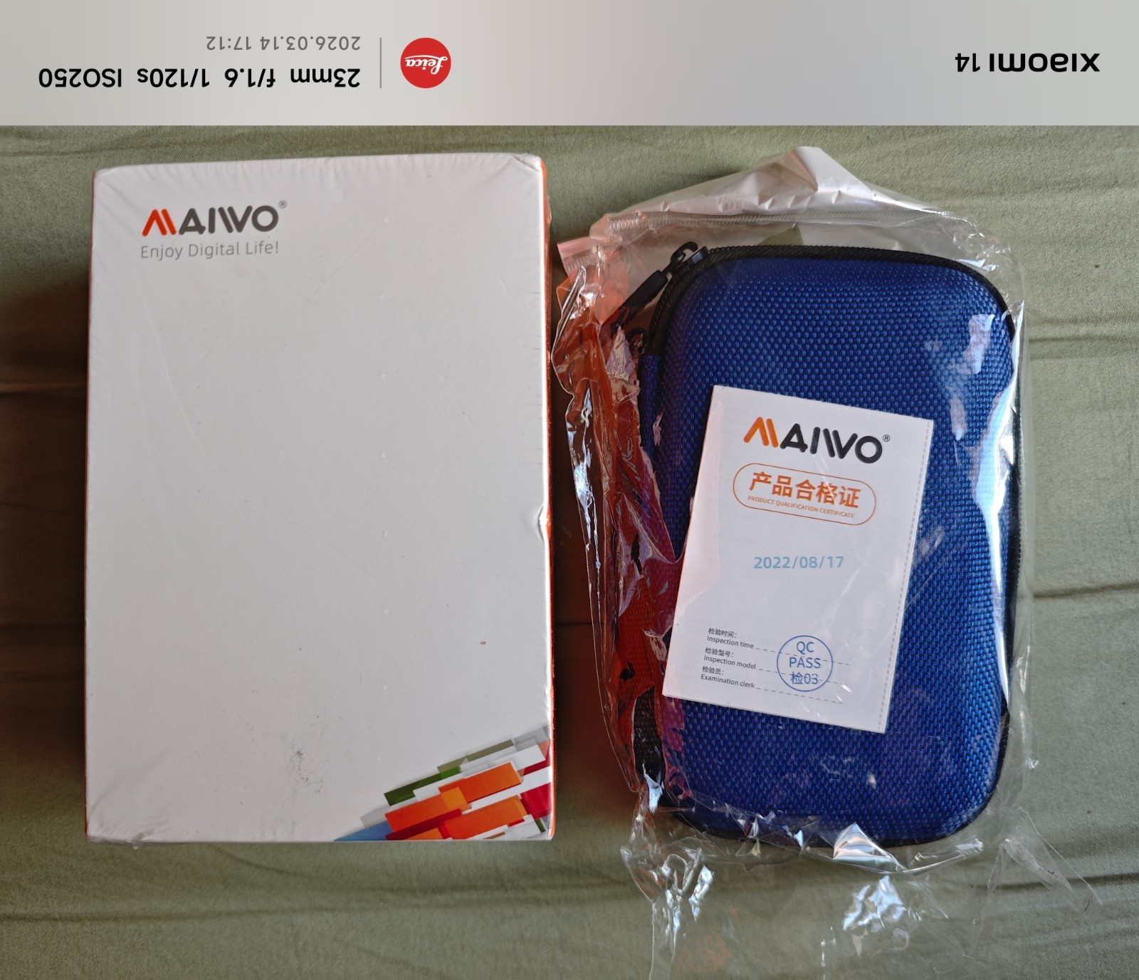 MAIWO K1695 SLIVER Tool Free USB4.0 40Gbps to NVMe SSD Enclosure