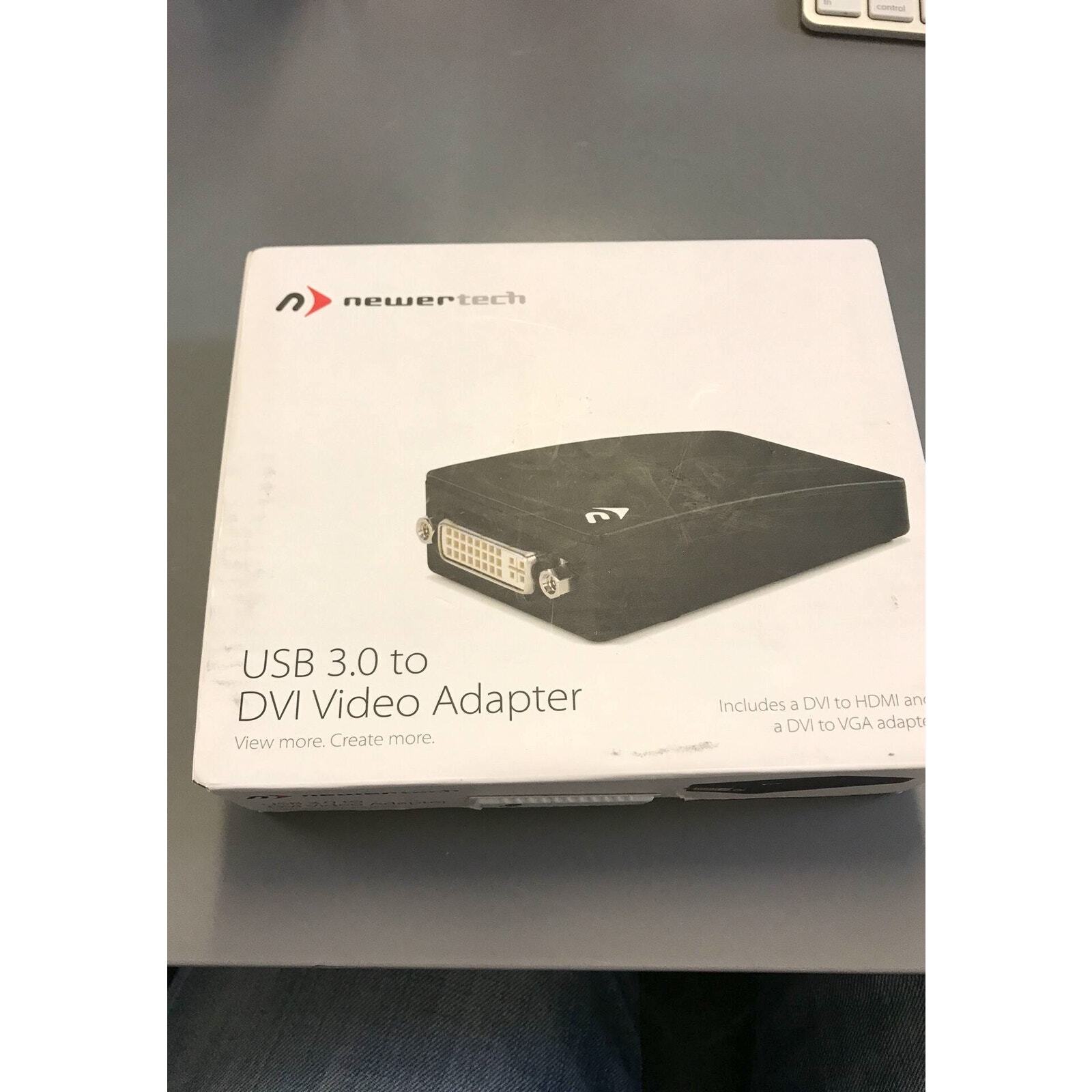 NewerTech USB 3.0 to DVI Video Adapter - Expand Your Display Capabilities