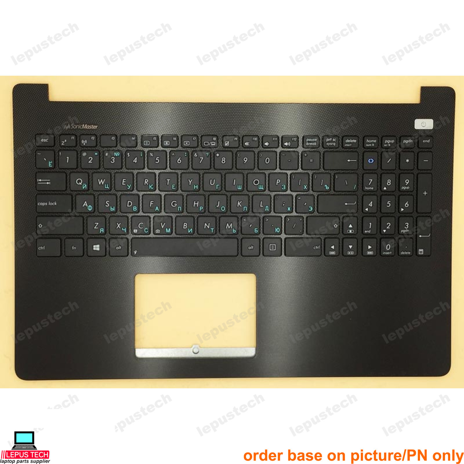 ASUS X502 X502CA Russian RU keyboard with palmrest