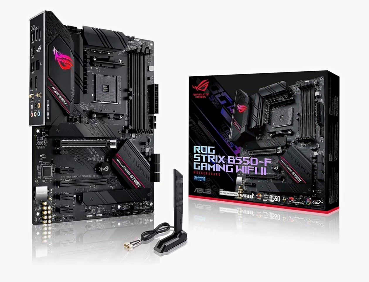 Asus ROG Strix B550-F Gaming WiFi II AMD AM4 (3rd Gen Ryzen) ATX DDR4 