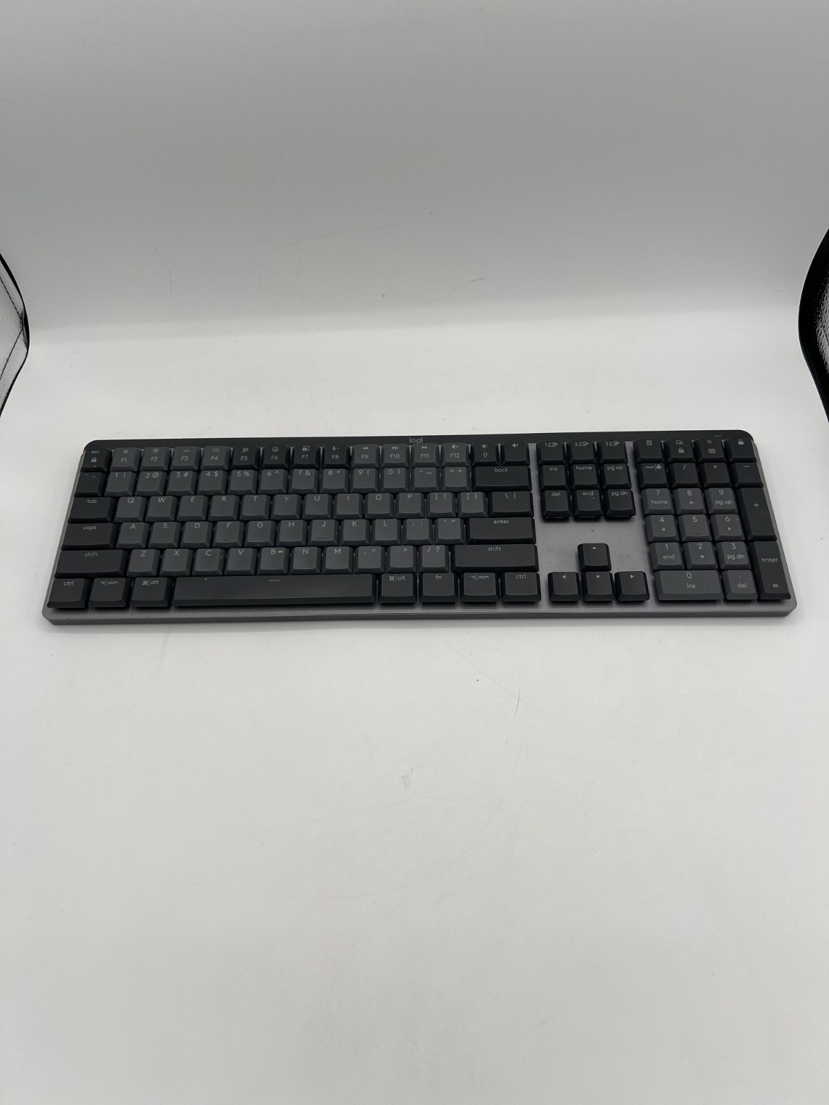 Logitech MX Mechanical Wireless Keyboard Tactile Switches YR0082 Gray 920-010547