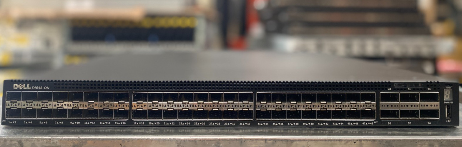 Dell EMC PowerSwitch S4048-ON Open Networking Managed Switch 48x 10G SFP