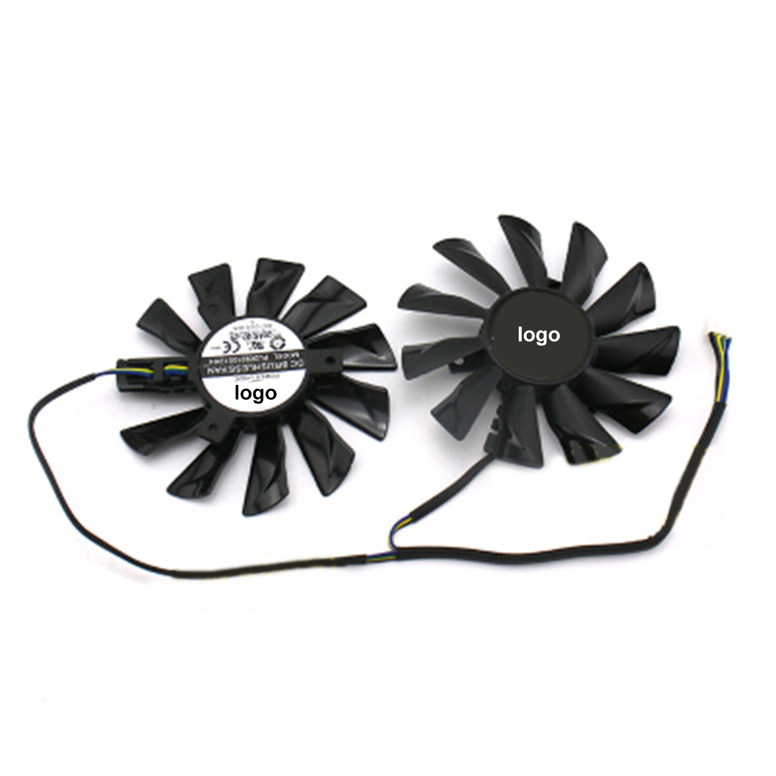85mm PLD09210S12HH Dual Fan Replacement for MSI RX570 RX580 4Pin