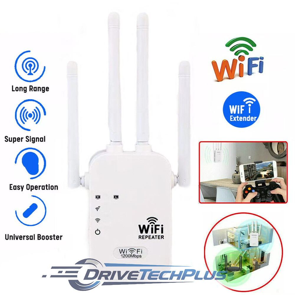 1200Mbps Repetidor Extensor Inalambrico De Señal WIFI Amplificador Del Router