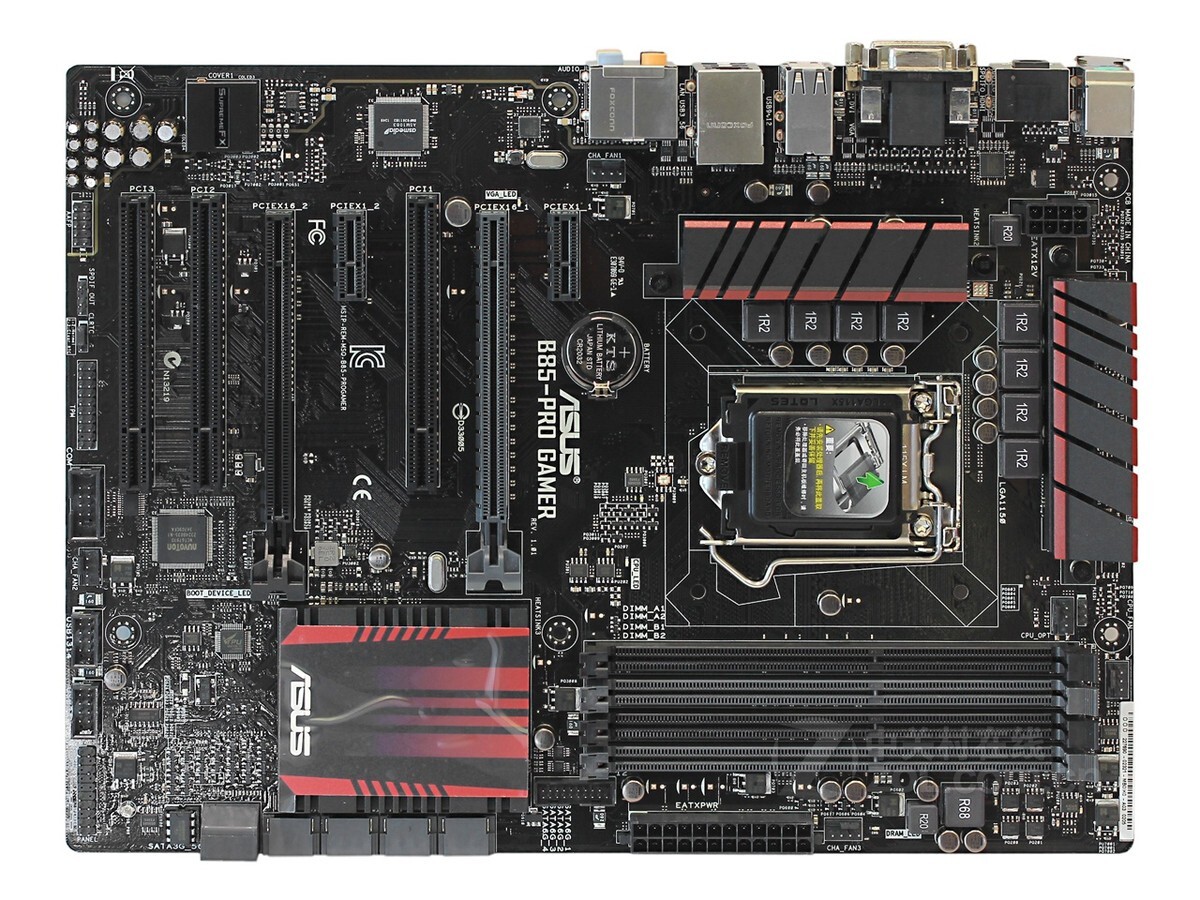 For ASUS B85-PRO GAMER motherboard LGA1150 DDR3 32G ATX DVI+VGA+HDMI tested ok