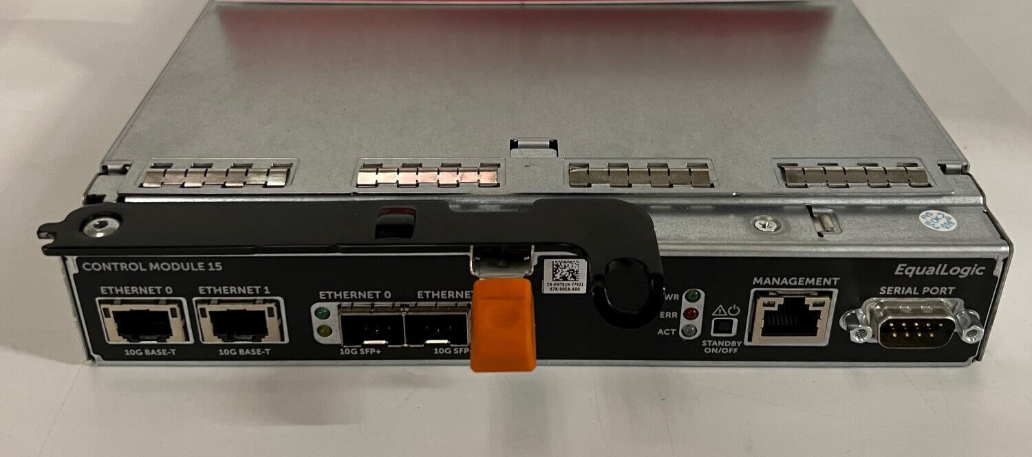 Dell WT92N Equallogic PS6210 Type 15 10G ISCSI Controller - 3 Year Warranty