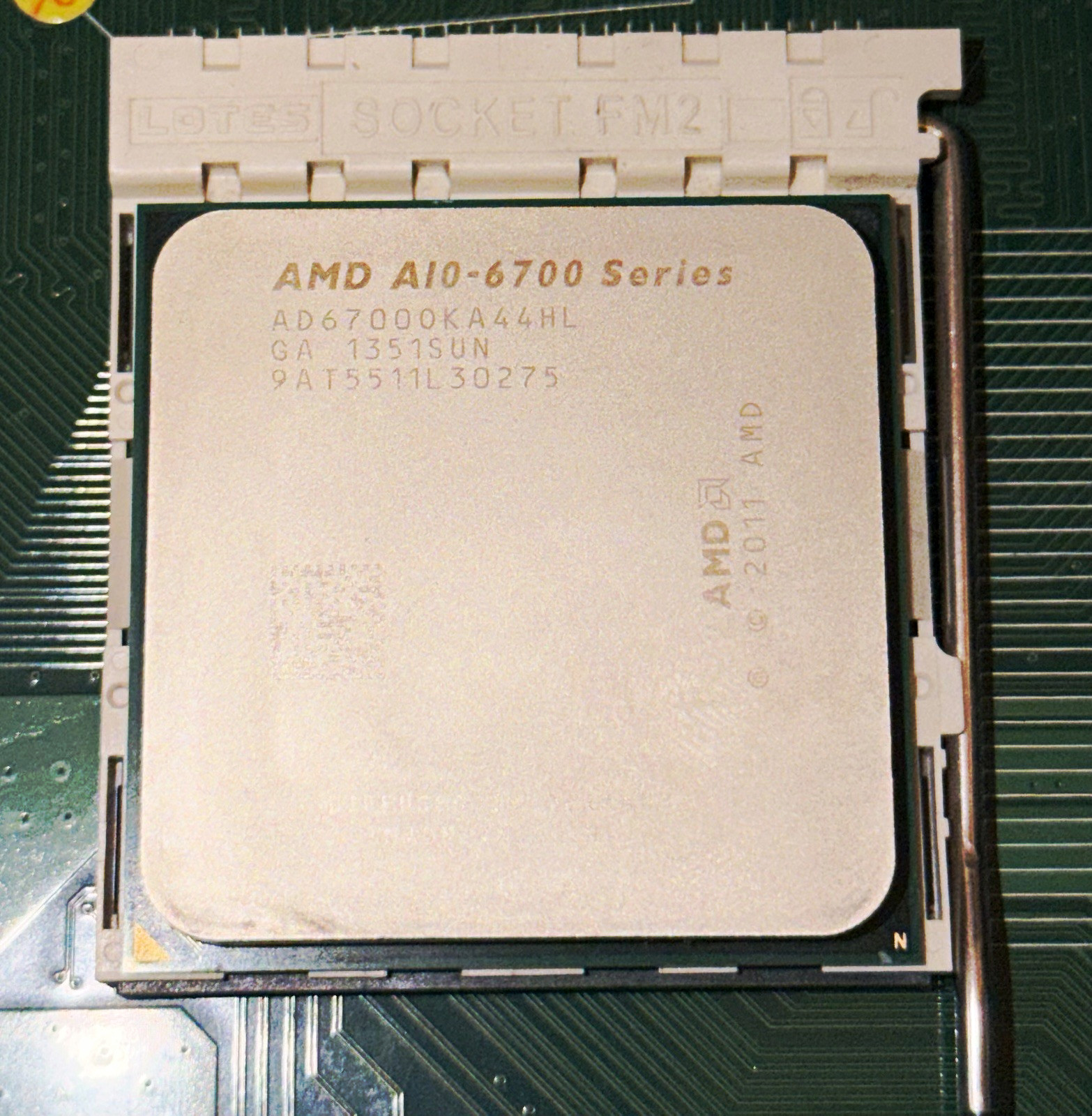 AMD A10-6700 4-Core 3.7GHz Socket FM2 CPU Processor MPN AD67000KA44HL