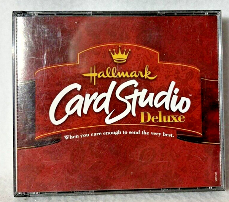 Vintage Sierra Home Hallmark Card Studio Deluxe (PC, 2000) 4 CD Set
