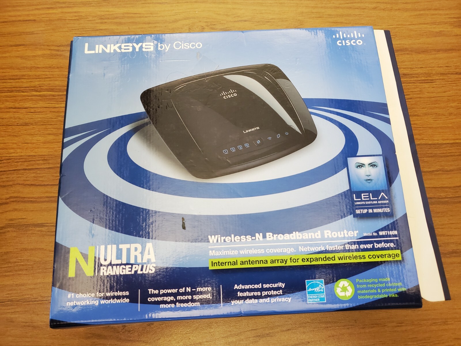 Linksys By cisco Wireless-N Broadband Router WRT160-N
