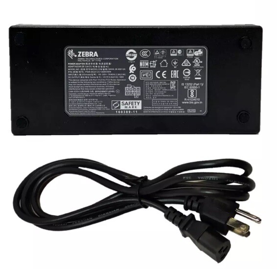 Zebra SAWA-58-90012A Power Adapter 12V, 9A - Line cord Included