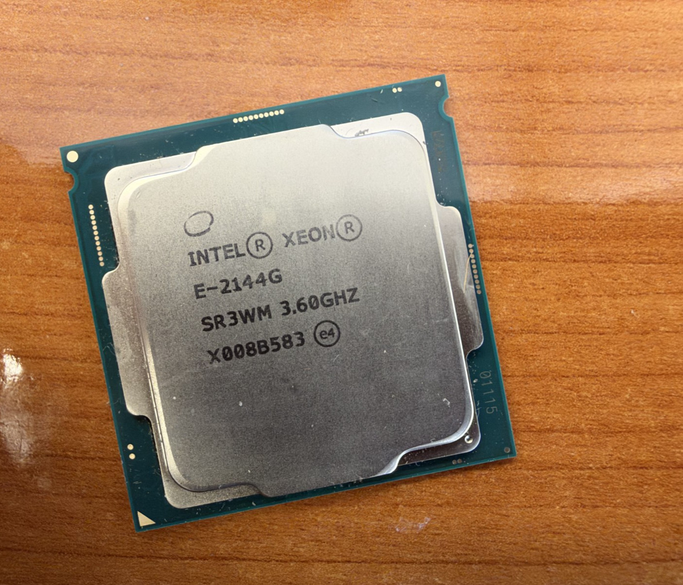 Intel Xeon E-2144G CPU SR3WM 3.6GHz Quad Core Processor LGA1151