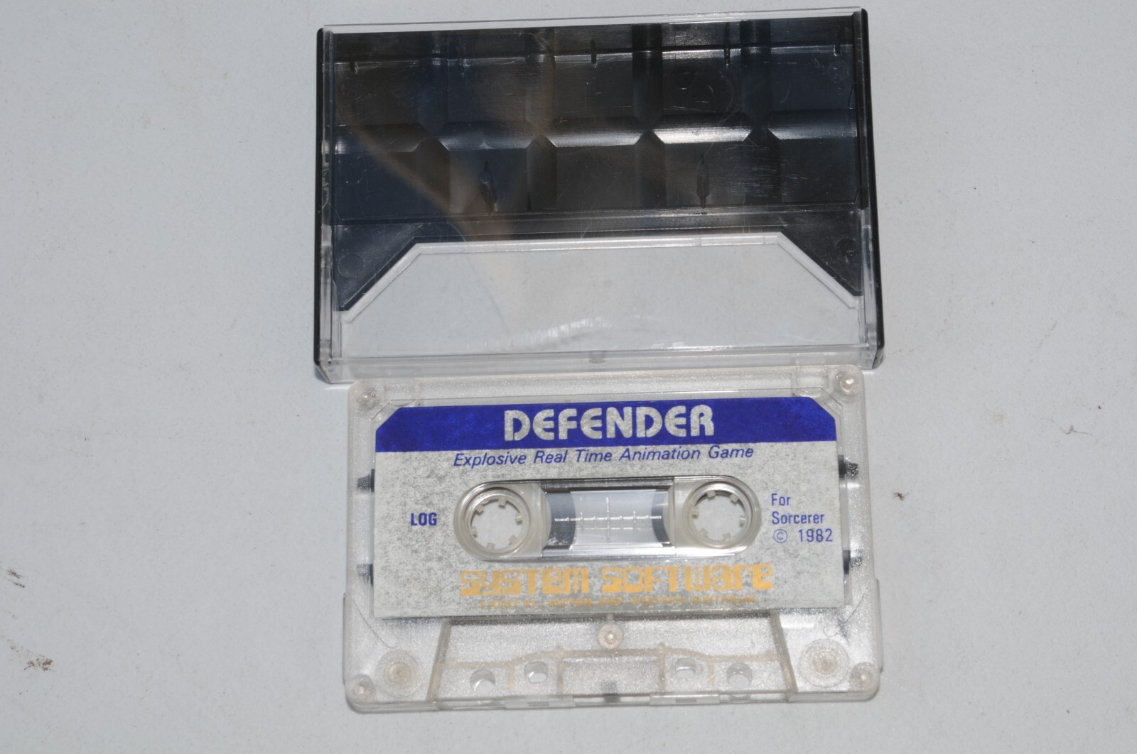 RARE EXIDY SORCERER SOFTWARE CASSETTE TAPE PROGRAM