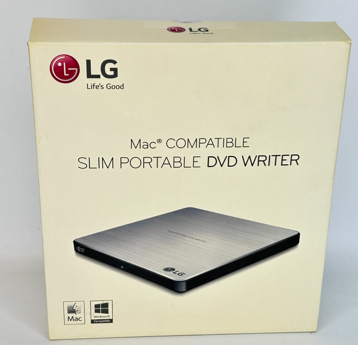 LG Slim Portable DVD Writer Mac & Windows Compatible LG Life's Good