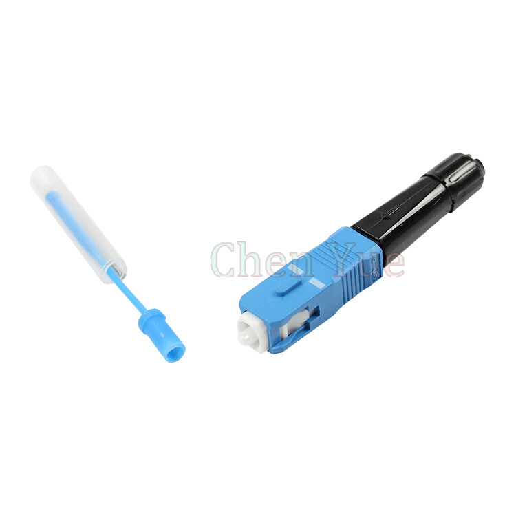10pcs SC UPC single-mode FTTH Fiber Hot Melt Quick connection SC FTTH Connector