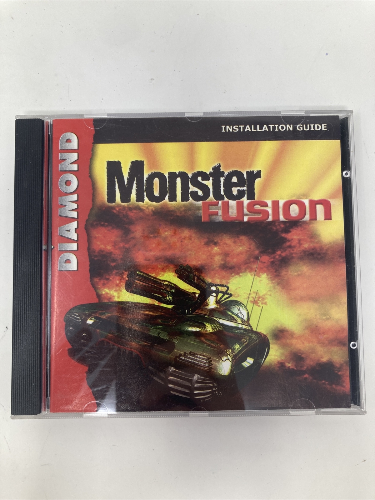 Monster Fusion installation Pc Rom with installation guide near perfect disc