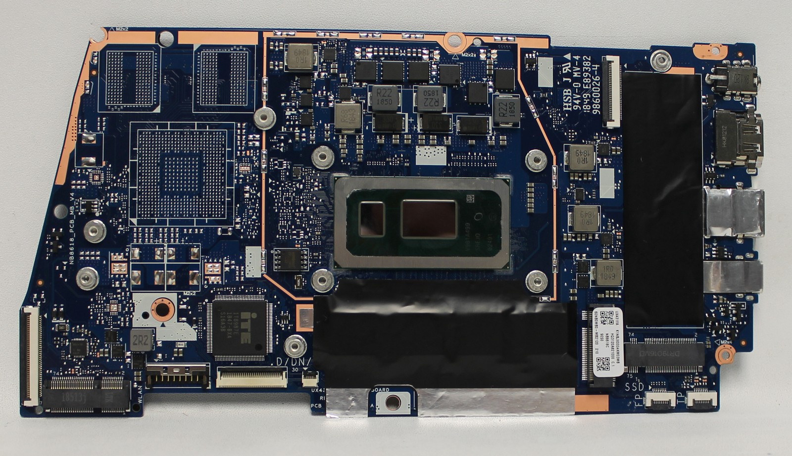90NB0MB0-R00010 ASUS UX431FA Motherboard i5-8265U 8GB RAM Grade A